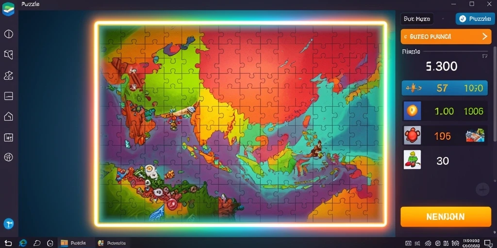 hokiarena - Gambaran karakter yang penuh warna dan detail.